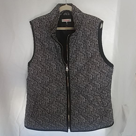 Rosette Black and White Vest M - Picture 1 of 3
